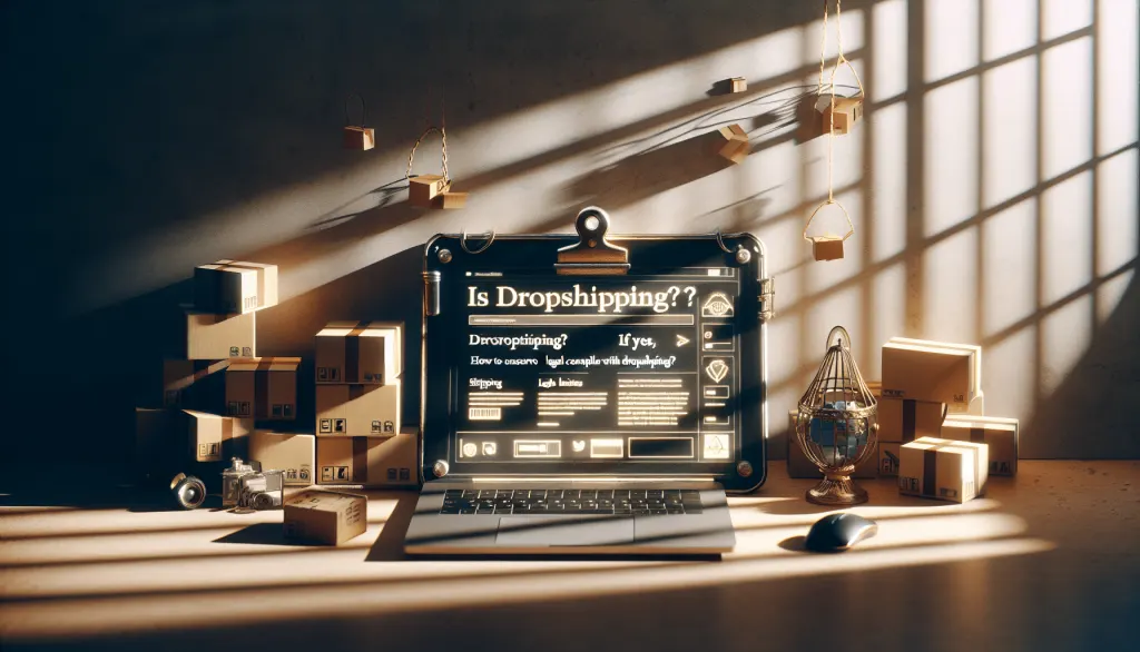 le dropshipping est il légal ? si oui, comment respecter la légalité avec le dropshipping ?