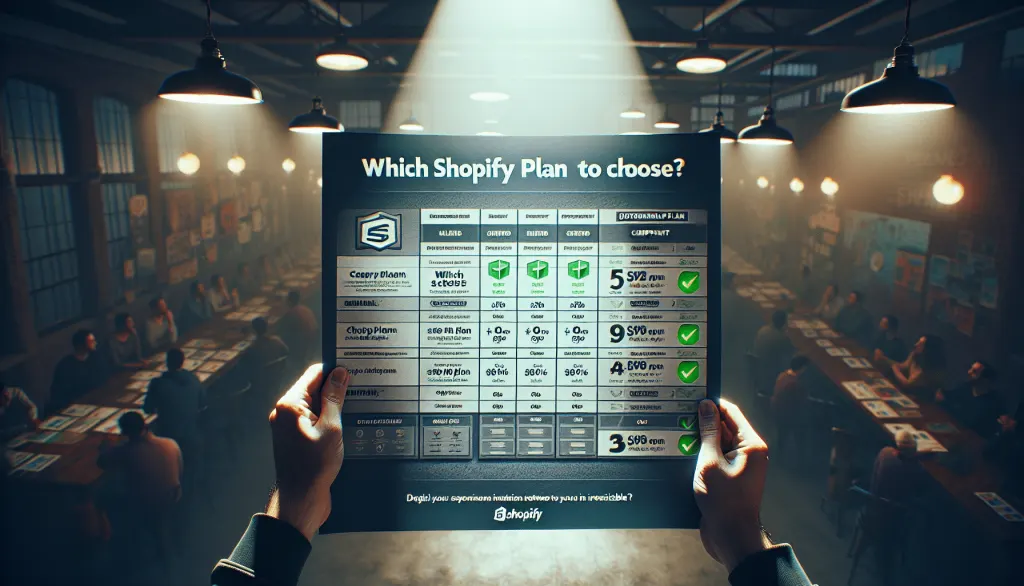 quel plan shopify choisir ?