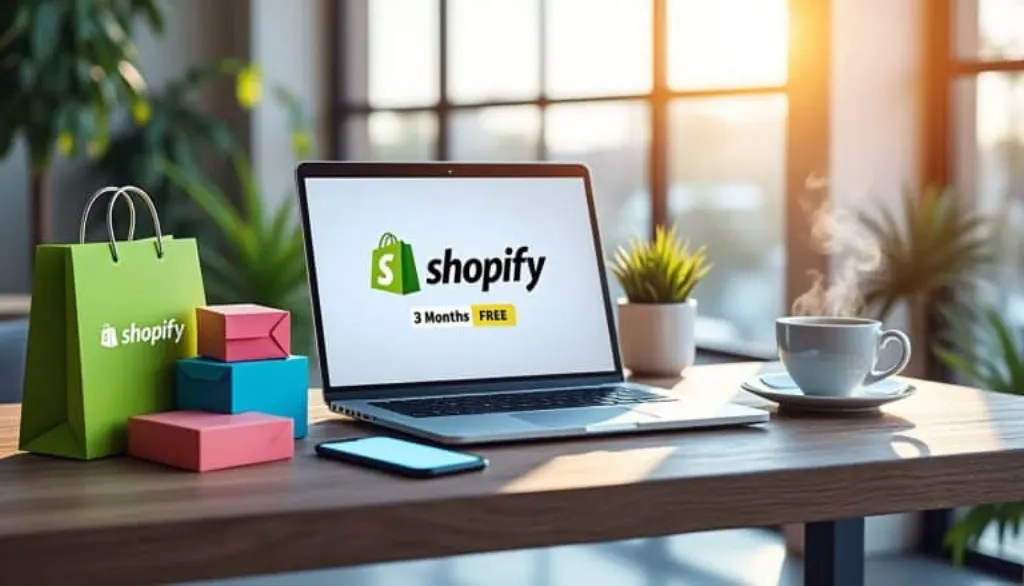 profitez de l'offre exclusive de shopify : 3 mois gratuits pour lancer votre boutique en ligne. créez votre site e-commerce sans frais et découvrez la puissance des outils shopify pour développer votre activité rapidement.